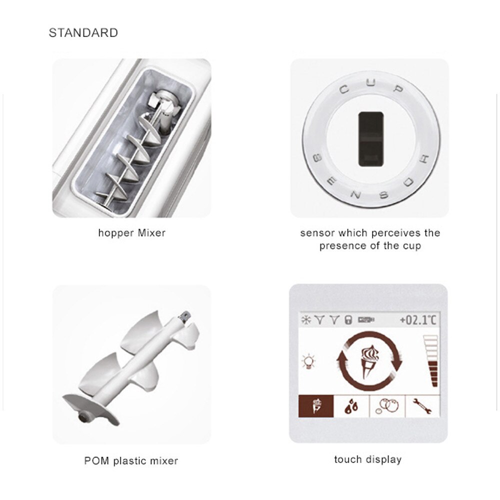 BRAS ISCream Soft Serve Ice Cream Machine Self Service